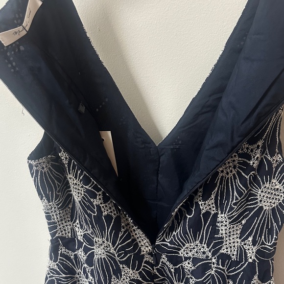 Mustard Seed Black and White Floral Mini Dress - Picture 7 of 10